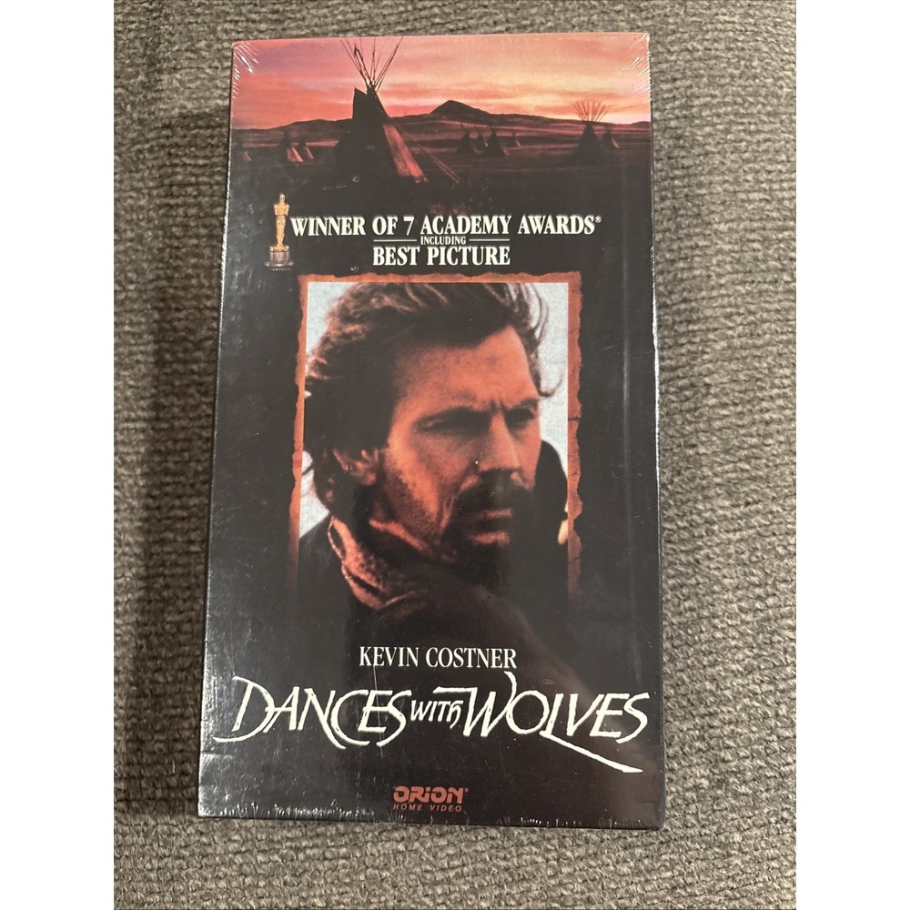 Dances With Wolves  VHS New Unopened 1990 Orion Costner